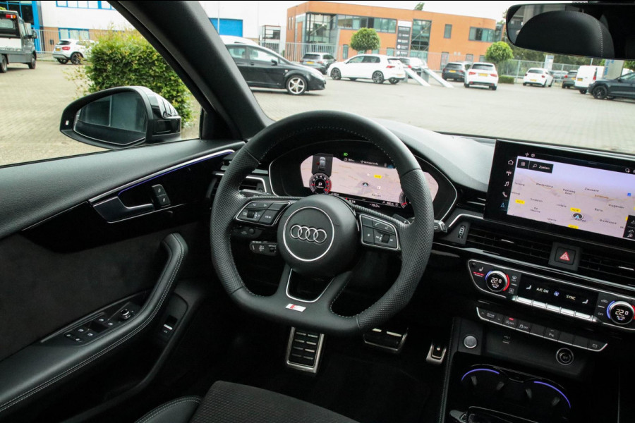 Audi A4 Avant 40 2.0 TFSI S line Black Edition Facelift 190pk S-Tronic! DLR|Panoramadak|Virtual Cockpit|Leder|LED Matrix|ACC|Black