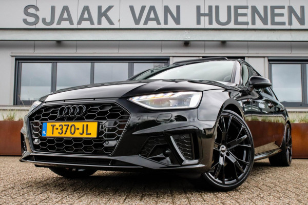 Audi A4 Avant 40 2.0 TFSI S line Black Edition Facelift 190pk S-Tronic! DLR|Panoramadak|Virtual Cockpit|Leder|LED Matrix|ACC|Black