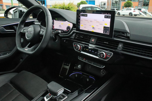 Audi A4 Avant 40 2.0 TFSI S line Black Edition Facelift 190pk S-Tronic! DLR|Panoramadak|Virtual Cockpit|Leder|LED Matrix|ACC|Black