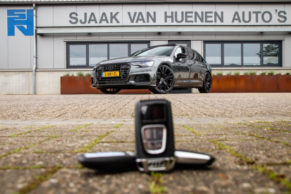 Audi A6 Avant 45 2.0TFSI Quattro S line Edition 245pk Automaat! 1e|Panoramadak|Virtual Cockpit|Leder|HD Matrix LED|Black|Trekhaak