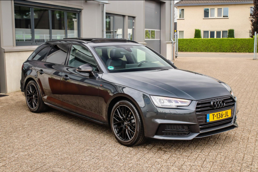 Audi A4 Avant 1.4TFSI S line Black Edition Facelift 150pk S-Tronic Panoramadak|Virtual Cockpit|LED Matrix|CarPlay|Keyless|Black|18