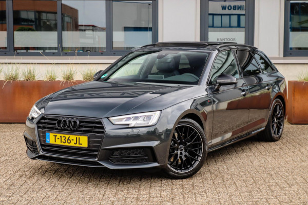 Audi A4 Avant 1.4TFSI S line Black Edition Facelift 150pk S-Tronic Panoramadak|Virtual Cockpit|LED Matrix|CarPlay|Keyless|Black|18