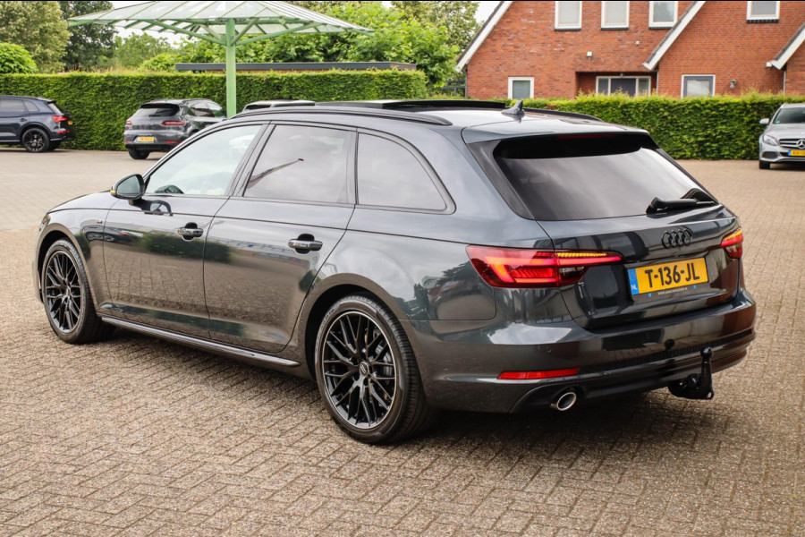 Audi A4 Avant 1.4TFSI S line Black Edition Facelift 150pk S-Tronic Panoramadak|Virtual Cockpit|LED Matrix|CarPlay|Keyless|Black|18