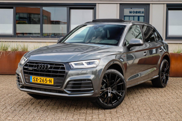 Audi Q5 2.0 TFSI Quattro Pro Line S S-Line 252pk Automaat! 1e Eig|Panoramadak|Virtual Cockpit|Leder elektrisch|B&O|Camera|Black|22