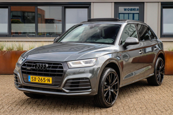 Audi Q5 2.0 TFSI Quattro Pro Line S S-Line 252pk Automaat! 1e Eig|Panoramadak|Virtual Cockpit|Leder elektrisch|B&O|Camera|Black|22