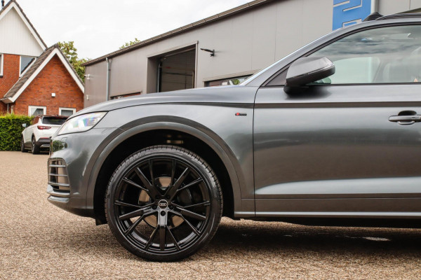 Audi Q5 2.0 TFSI Quattro Pro Line S S-Line 252pk Automaat! 1e Eig|Panoramadak|Virtual Cockpit|Leder elektrisch|B&O|Camera|Black|22