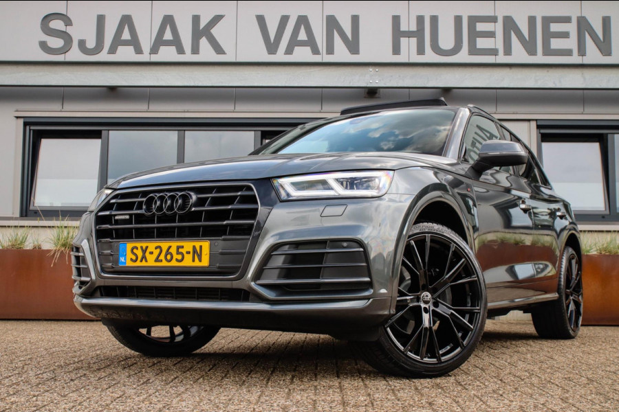 Audi Q5 2.0 TFSI Quattro Pro Line S S-Line 252pk Automaat! 1e Eig|Panoramadak|Virtual Cockpit|Leder elektrisch|B&O|Camera|Black|22