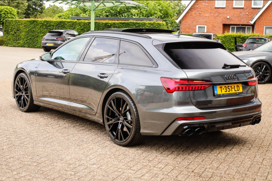 Audi A6 Avant 45 2.0TFSI Quattro S line Edition 245pk Automaat! 1e|Panoramadak|Virtual Cockpit|Leder|LED Matrix|B&O|Black|22inch