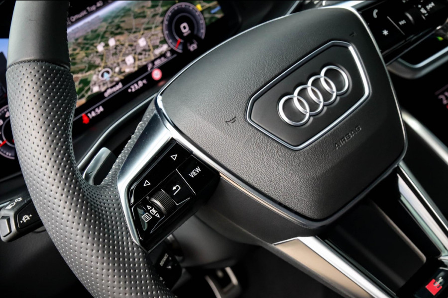 Audi A6 Avant 45 2.0TFSI Quattro S line Edition 245pk Automaat! 1e|Panoramadak|Virtual Cockpit|Leder|LED Matrix|B&O|Black|22inch