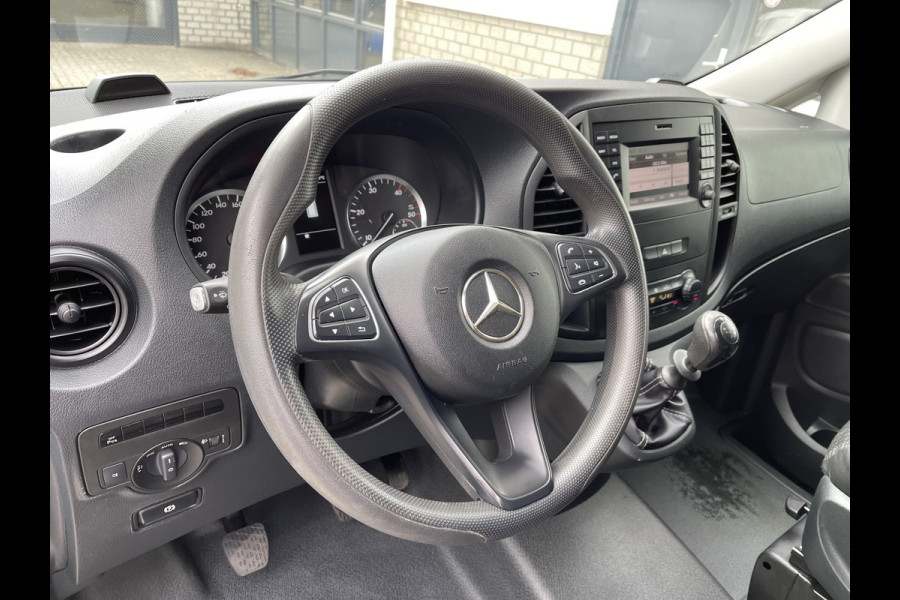 Mercedes-Benz Vito 109 CDI Lang L2H1 / rijklaar € 14.950 ex btw / lease vanaf € 329 / airco / navigatie / achteruit rijcamera / achterdeuren / euro 6 diesel !