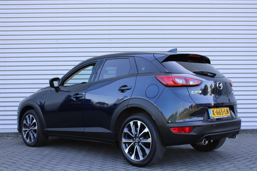 Mazda CX-3 2.0 SkyActiv-G 121 Sportive | 18" LM | Airco | Cruise | Navi | Camera |