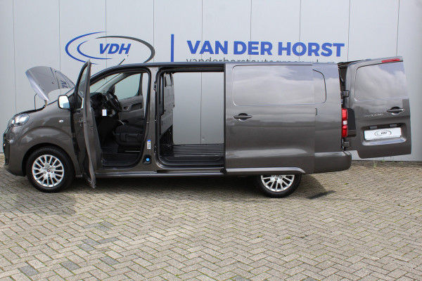 Fiat Scudo 2.0-145pk MultiJet L3H1 Professional. Airco, navigatie, boordcomputer, schuifdeur li.+re., regensensor, Apple carplay/Android auto, metallic lak, cruise cntrl, 3-zits, bluetooth telefoonvoorb. etc.