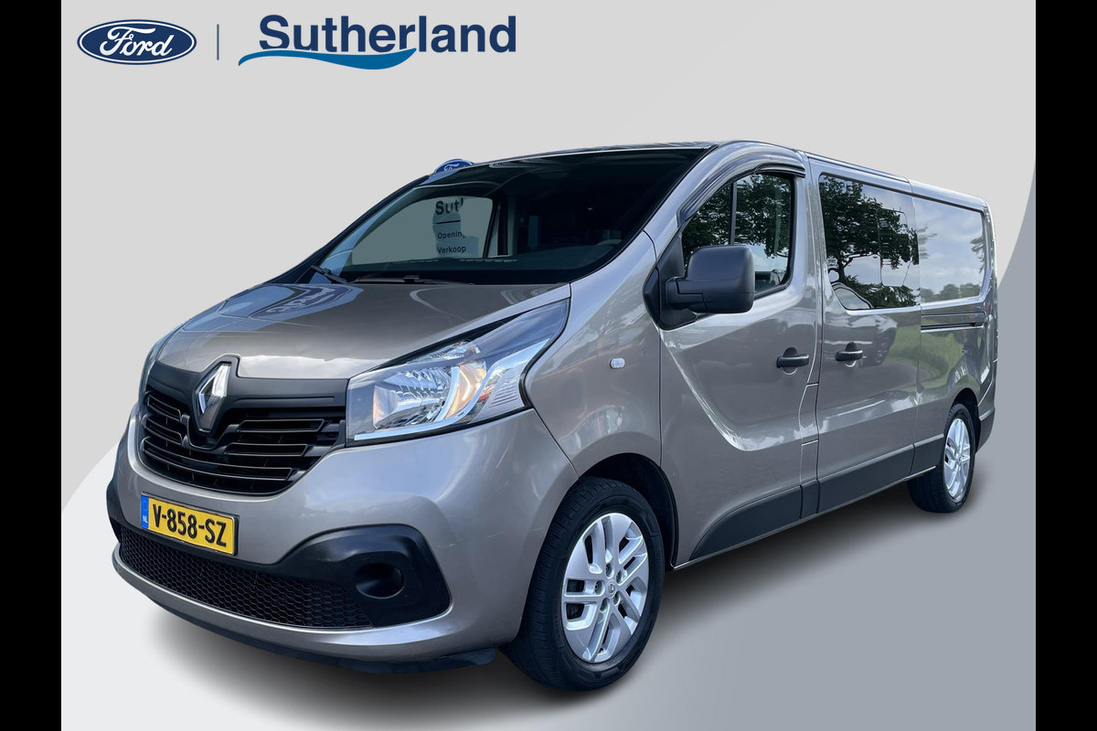Renault Trafic 1.6 dCi T29 L2H1 DC Luxe Energy 145PK | Airco | Cruise | Dubbele schuifdeur | 5 Persoons |