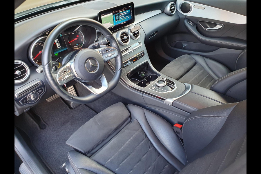 Mercedes-Benz C-Klasse 200 Premium Plus Pack | HYBRIDE | MATT BLACK | LEDER/ALCANTARA | TREKHAAK | CAMERA | LMV-''19 | FLIPPERS !