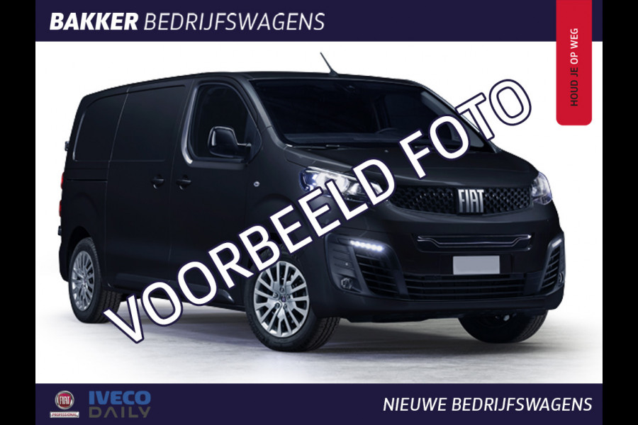 Fiat Scudo 2.0 MultiJet L3H1 145pk | Airco | Cruise | 7' Navi | LED | Trekhaak (2/3 zwart)