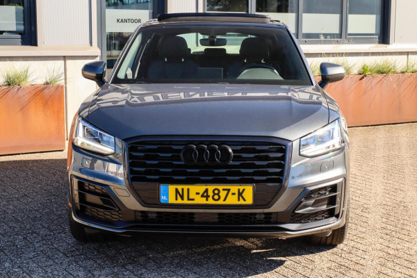 Audi Q2 1.4 TFSI CoD Sport Pro Line S S-line 150pk S-Tronic! Origineel NL|Panoramadak|LED Matrix|3D Knipper|Sfeerverlichting|Black