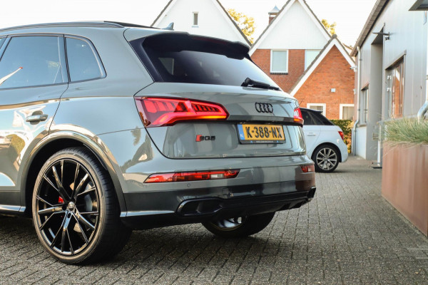 Audi Q5 3.0TFSI SQ5 Quattro S-Line 354pk Automaat! Dealer|Luchtvering|Kuipstoelen elektrisch|Panoramadak|Virtual Cockpit|Black|22