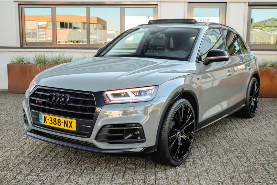 Audi SQ5 3.0TFSI Q5 Quattro S-Line 354pk Automaat! Dealer|Luchtvering|Kuipstoelen elektrisch|Panoramadak|Virtual Cockpit|Black|22