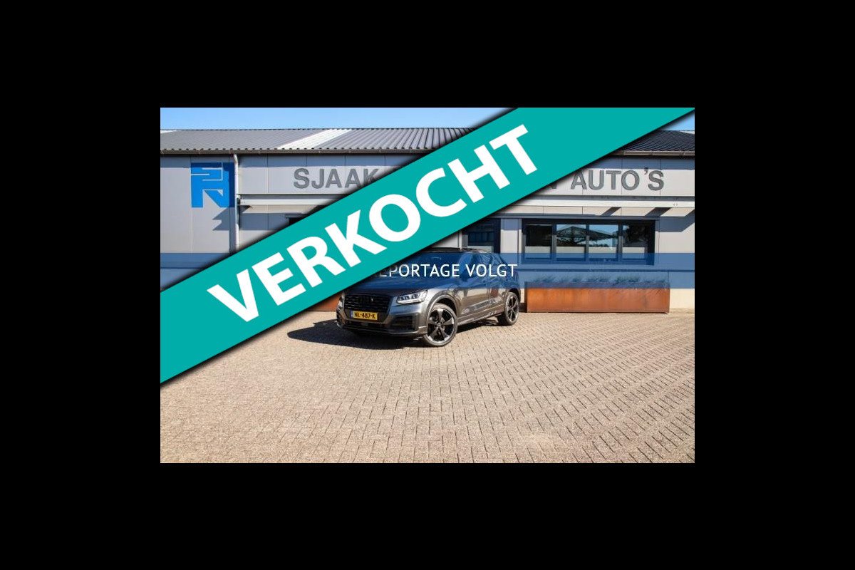 Audi Q2 1.4 TFSI CoD Sport Pro Line S S-line 150pk S-Tronic! Origineel NL|Panoramadak|LED Matrix|3D Knipper|Sfeerverlichting|Black