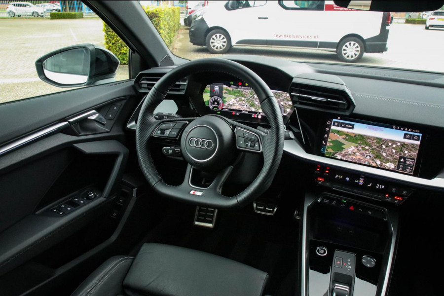 Audi A3 45 TFSIe 45TFSI e PHEV S Edition S-line 245pk S-Tronic Elektrische Kuipstoelen|Virtual Cockpit|Panoramadak|LED Matrix|B&O