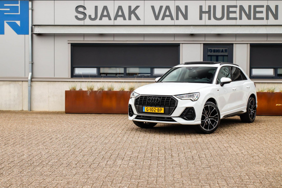 Audi Q3 35 TFSI 1.5 TFSI S Line Pro Line S 150pk S-Tronic! 1e Eig|NL|DLR|Panoramadak|Virtual Cockpit|LED Matrix|Leder|20inch|Black