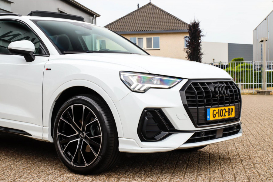 Audi Q3 35 TFSI 1.5 TFSI S Line Pro Line S 150pk S-Tronic! 1e Eig|NL|DLR|Panoramadak|Virtual Cockpit|LED Matrix|Leder|20inch|Black