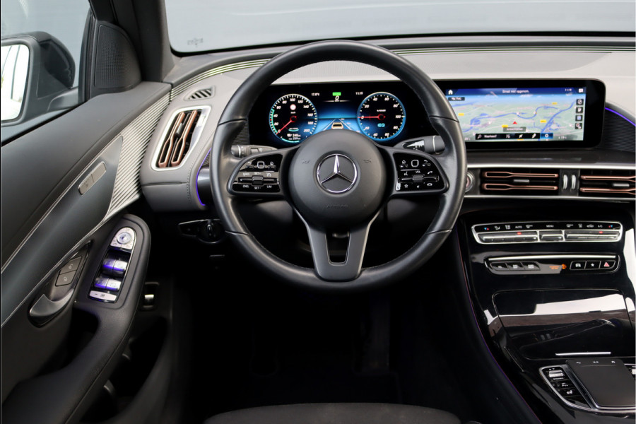 Mercedes-Benz EQC 400 4MATIC Business Solution 80 kWh, 44.000,- ex BTW, Schuif-/Kanteldak, Surround Camera, Keyless Go, Cruise Control, Multibeam LED, Zitcomfortpakket, Sfeerverlichting, Stoelverwarming, Etc.