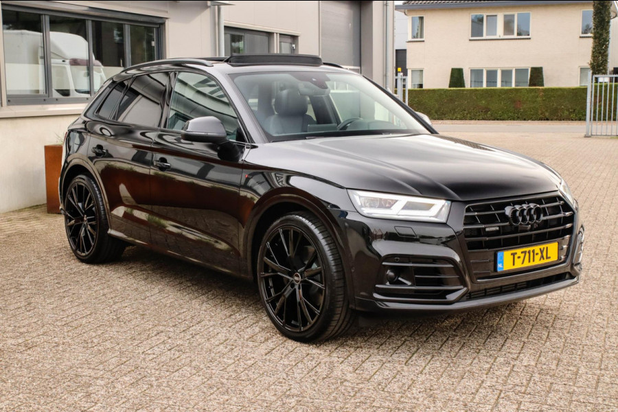 Audi Q5 55 TFSI e Quattro Competition Pro Line S S-Line 367pk Automaat Luchtvering|Panoramadak|Virtual Cockpit|S kuipstoelen|Black