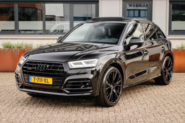 Audi Q5 55 TFSI e Quattro Competition Pro Line S S-Line 367pk Automaat Luchtvering|Panoramadak|Virtual Cockpit|S kuipstoelen|Black