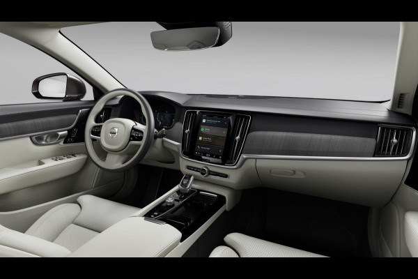 Volvo V90 T6 350PK Automaat Recharge AWD Plus Bright / Adpatieve cruise control/ BLIS/ Elektrische stoelen/ Luchtvering/ Stoel en stuurwielverwarming/ Parkeersensoren met camera
