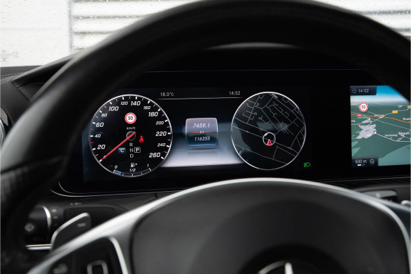 Mercedes-Benz E-Klasse Coupé 400 4MATIC AMG Panodak Leer Burmester Widescreen Ambient Verlicht. 360 Cam.