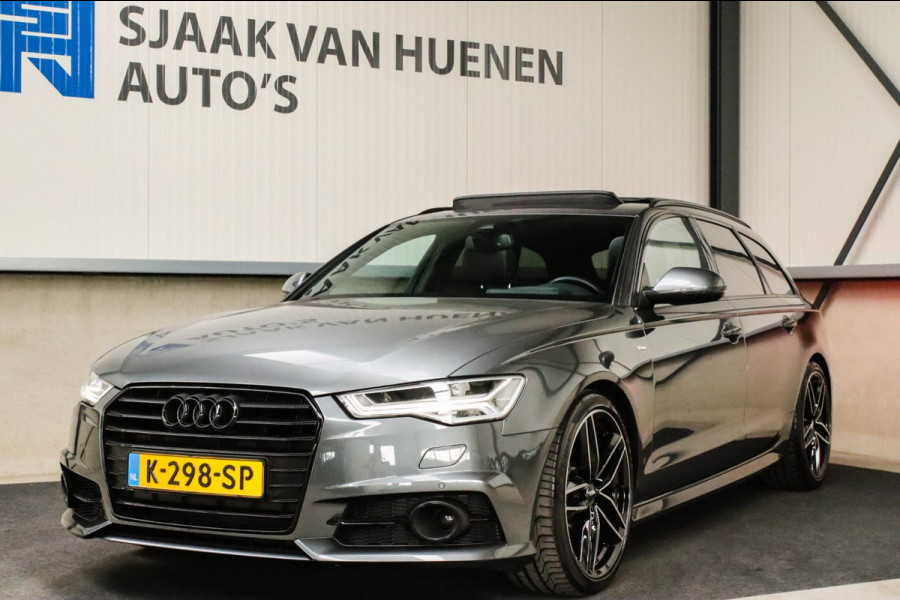 Audi A6 Avant 1.8 TFSI ultra Sport S-Line Automaat 190pk! 2e Eig|DLR|Panoramadak|Lederen sportstoelen|LED Matrix|ACC|HUD|Black|20