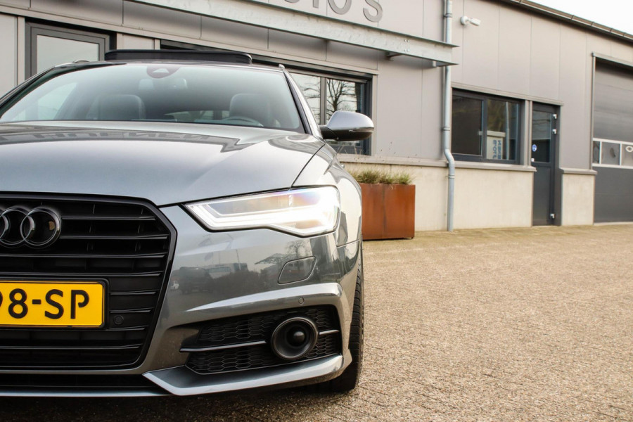 Audi A6 Avant 1.8 TFSI ultra Sport S-Line Automaat 190pk! 2e Eig|DLR|Panoramadak|Lederen sportstoelen|LED Matrix|ACC|HUD|Black|20