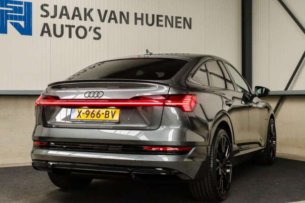 Audi e-tron Sportback 50 Quattro S Edition Pro Line S S-Line 313pk! EXCL BTW|1e|DLR|Virtual Cockpit|Luchtvering|360|Black|22inch