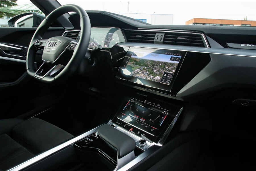 Audi e-tron Sportback 50 Quattro S Edition Pro Line S S-Line 313pk! EXCL BTW|1e|DLR|Virtual Cockpit|Luchtvering|360|Black|22inch