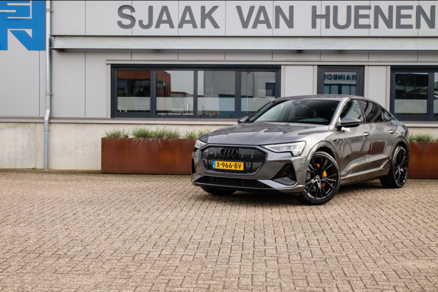 Audi e-tron Sportback 50 Quattro S Edition Pro Line S S-Line 313pk! EXCL BTW|1e|DLR|Virtual Cockpit|Luchtvering|360|Black|22inch