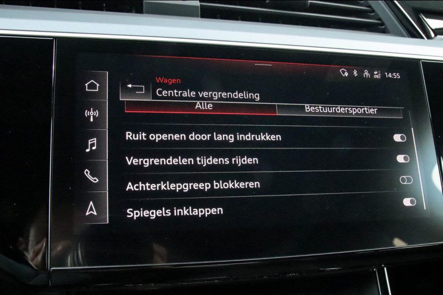 Audi e-tron Sportback 50 Quattro S Edition Pro Line S S-Line 313pk! EXCL BTW|1e|DLR|Virtual Cockpit|Luchtvering|360|Black|22inch