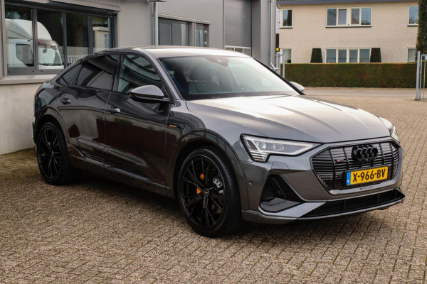 Audi e-tron Sportback 50 Quattro S Edition Pro Line S S-Line 313pk! EXCL BTW|1e|DLR|Virtual Cockpit|Luchtvering|360|Black|22inch