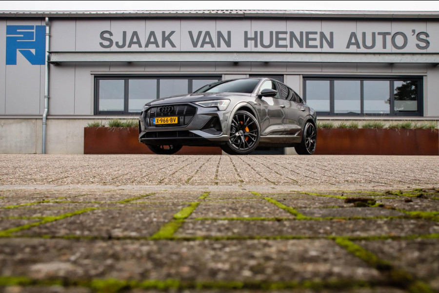 Audi e-tron Sportback 50 Quattro S Edition Pro Line S S-Line 313pk! EXCL BTW|1e|DLR|Virtual Cockpit|Luchtvering|360|Black|22inch