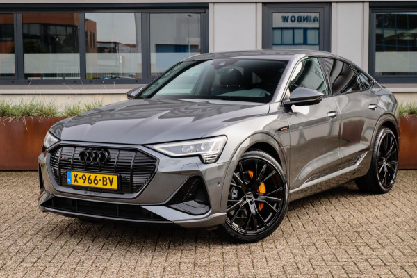 Audi e-tron Sportback 50 Quattro S Edition Pro Line S S-Line 313pk! EXCL BTW|1e|DLR|Virtual Cockpit|Luchtvering|360|Black|22inch