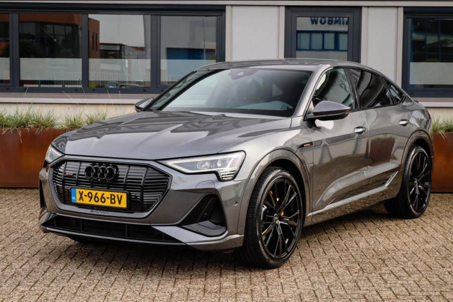 Audi e-tron Sportback 50 Quattro S Edition Pro Line S S-Line 313pk! EXCL BTW|1e|DLR|Virtual Cockpit|Luchtvering|360|Black|22inch