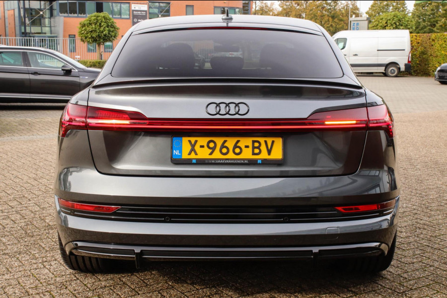 Audi e-tron Sportback 50 Quattro S Edition Pro Line S S-Line 313pk! EXCL BTW|1e|DLR|Virtual Cockpit|Luchtvering|360|Black|22inch