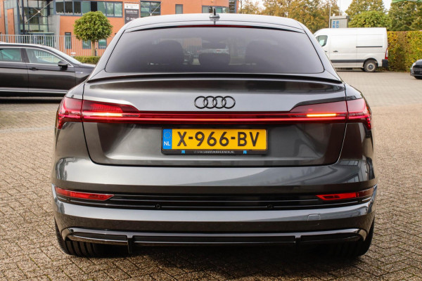 Audi e-tron Sportback 50 Quattro S Edition Pro Line S S-Line 313pk! EXCL BTW|1e|DLR|Virtual Cockpit|Luchtvering|360|Black|22inch