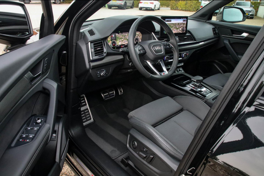 Audi Q5 55 TFSI e Quattro Competition Pro Line S S-Line 367pk Automaat 1e|DLR|Virtual Cockpit|LED Matrix|B&O|Black|22inch|Trekhaak
