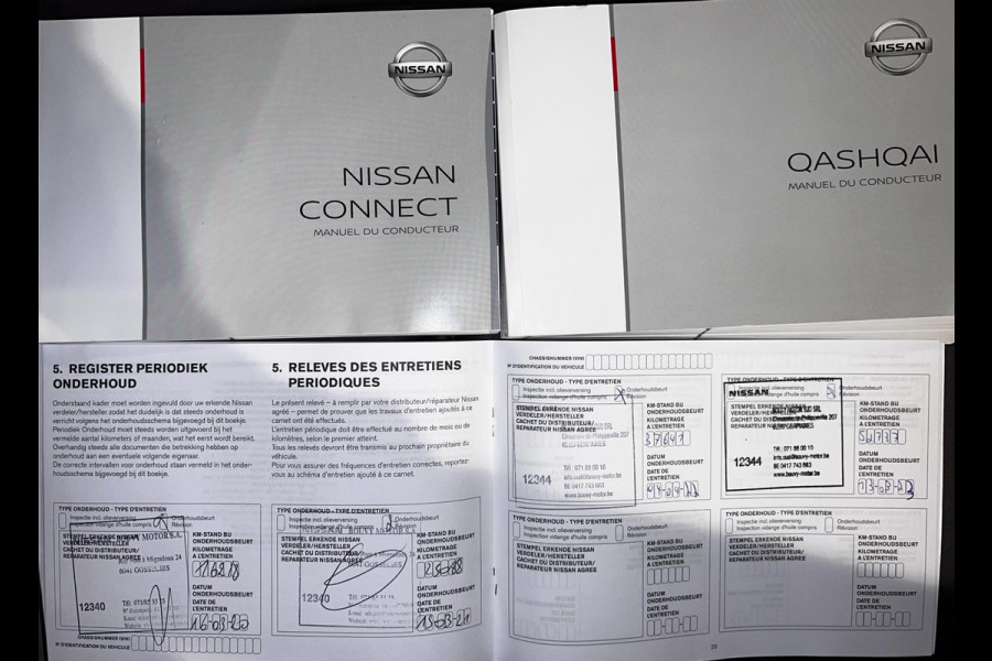 Nissan QASHQAI 1.3 DIG-T Tekna + / 140 PK / Panoramadak / Leder + Memory / Navigatie + Camera rondom / Stoelverwarming