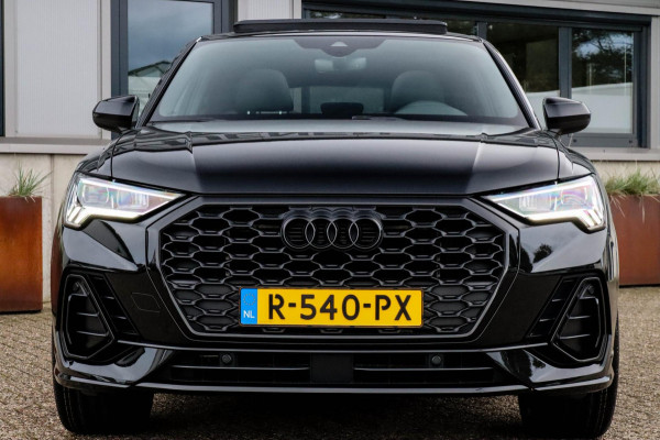 Audi Q3 Sportback 35 TFSI 1.5TFSI S Line Pro Line S 150pk S-Tronic! Panoramadak|Virtual Cockpit|LED Matrix|Leder|ACC|20inch|Black