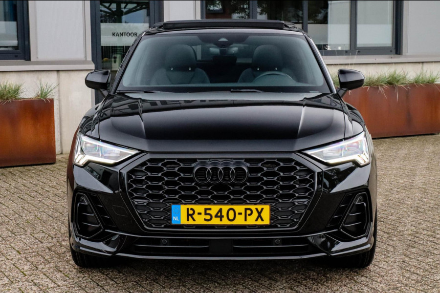 Audi Q3 Sportback 35 TFSI 1.5TFSI S Line Pro Line S 150pk S-Tronic! Panoramadak|Virtual Cockpit|LED Matrix|Leder|ACC|20inch|Black