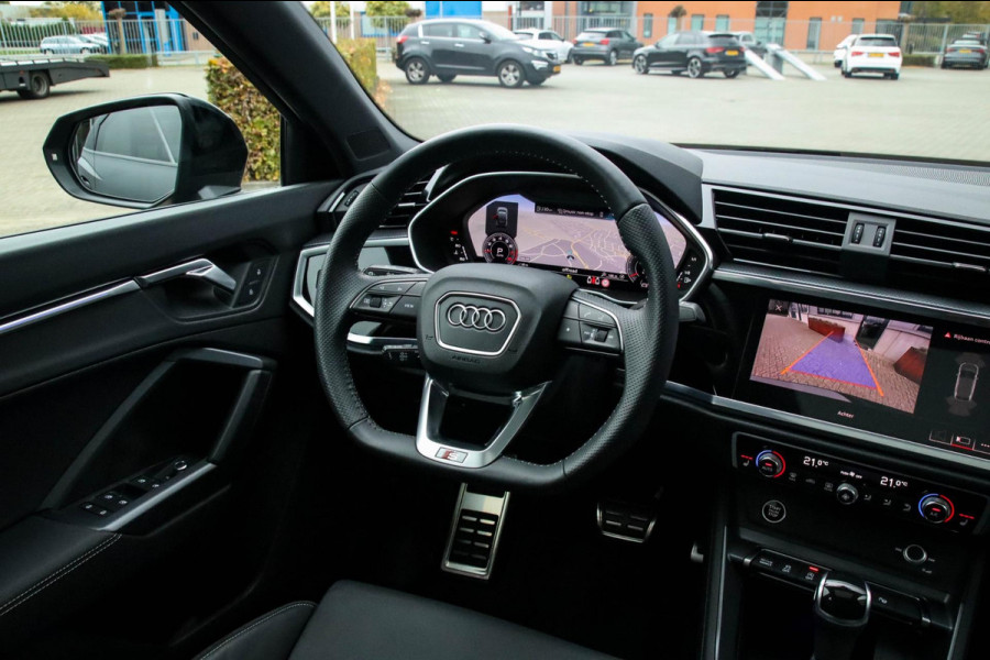 Audi Q3 Sportback 35 TFSI 1.5TFSI S Line Pro Line S 150pk S-Tronic! Panoramadak|Virtual Cockpit|LED Matrix|Leder|ACC|20inch|Black