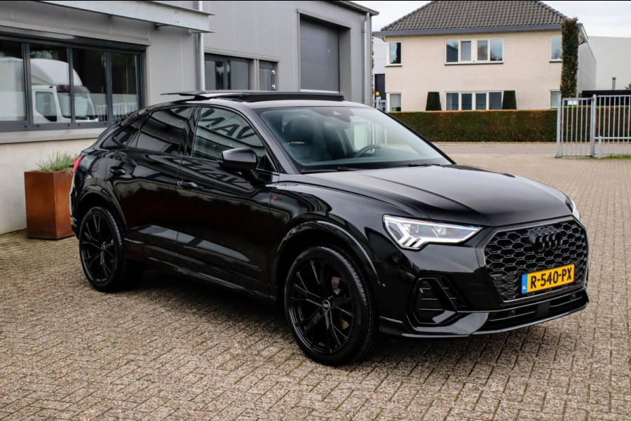 Audi Q3 Sportback 35 TFSI 1.5TFSI S Line Pro Line S 150pk S-Tronic! Panoramadak|Virtual Cockpit|LED Matrix|Leder|ACC|20inch|Black