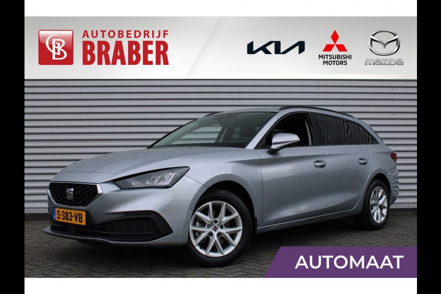 Seat Leon Sportstourer 1.5 eTSI DSG 150pk Style Business Intense | 16" LM | Stuurverwarming | Navi | Cruise | Parkeerassistent |